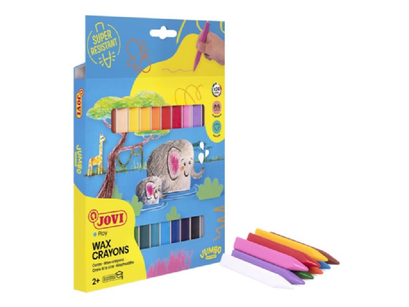 CERA JOVI COLOR TRIWAX 24 COLORES 973/24