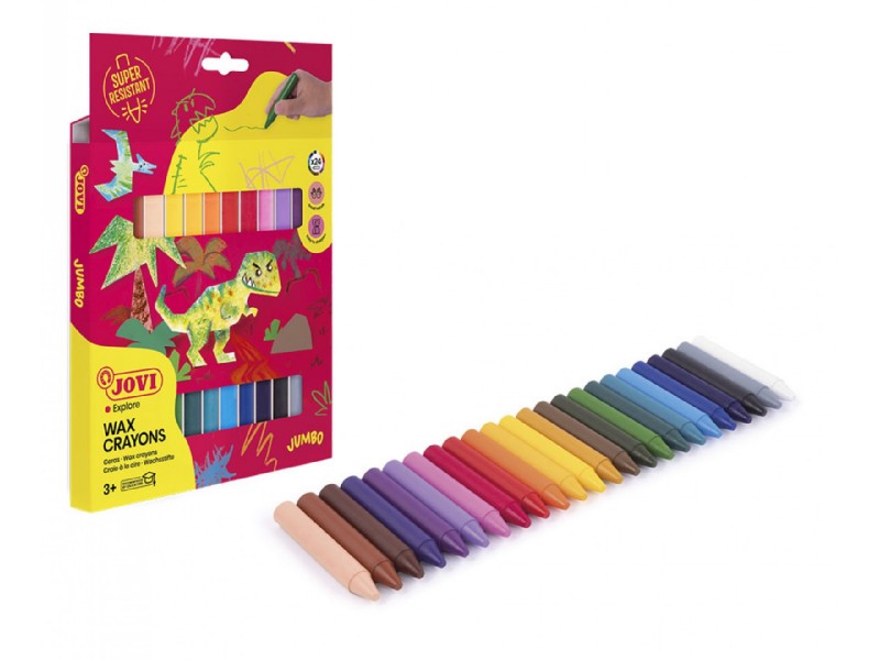 CERA JOVI COLOR 24 COLORES JUMBO 980/24 /