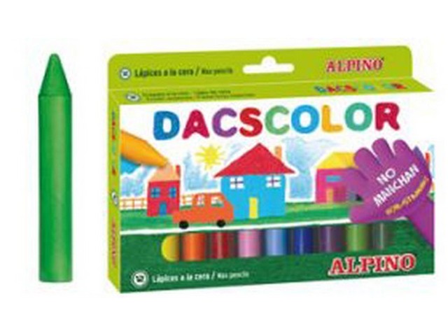 CERA DACSCOLOR 12 COLORES DC050290