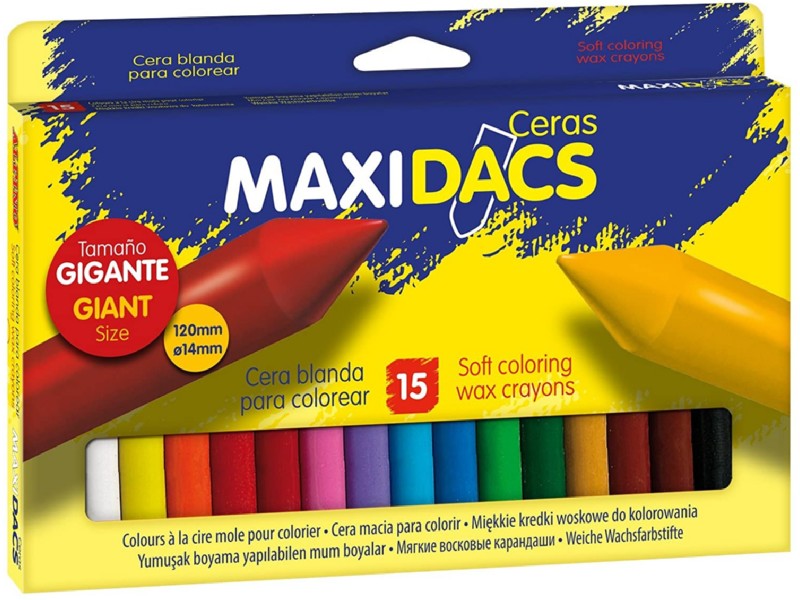 CERA MAXIDACS 15 COLORES DX050216