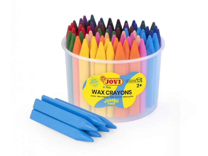 CERA JOVI COLOR TRIWAX 72 UNIDADES  973/72 BOTE 