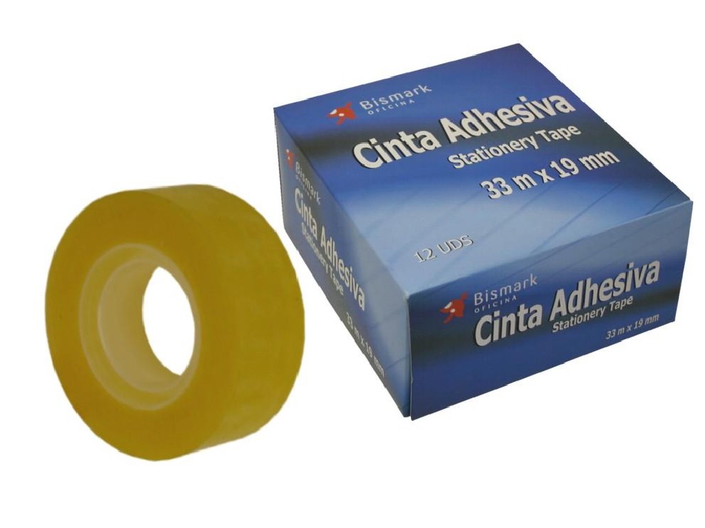 CINTA ADHESIVA 33 x 19 BISMARK 313411