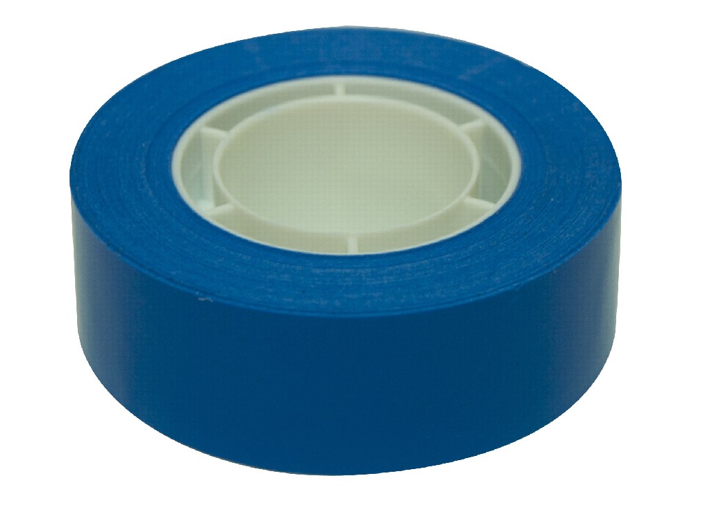 CINTA ADHESIVA 33 x 19 COLOR AZUL APLI 12273