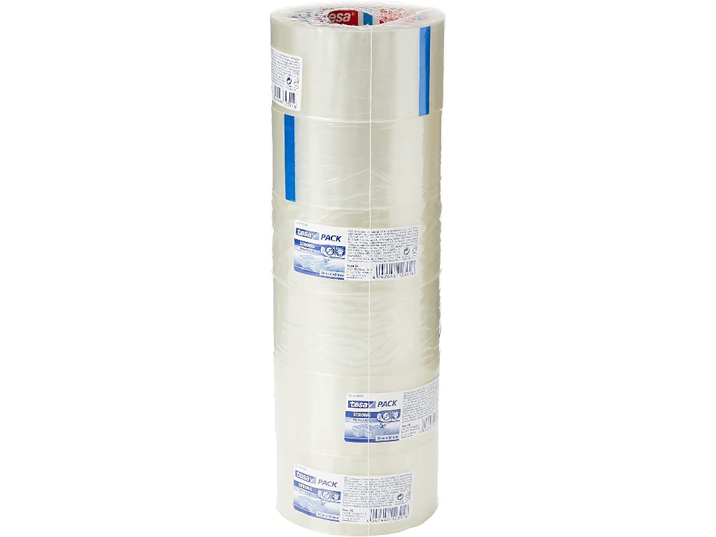 CINTA EMBALAJE  66 x 50 TRANSPARENTE TESA 57167 ST