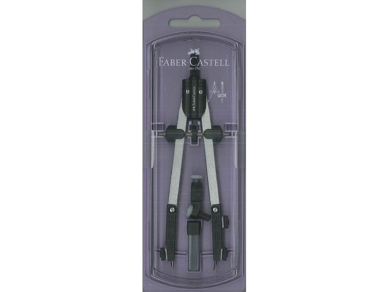 COMPAS FABER 32722-8P VIOLETA AJUSTE RAPIDO /