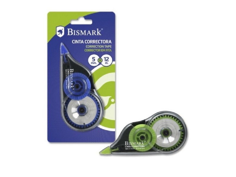 CORRECTOR BISMARK CINTA 5 MM x 12 M 317276 /
