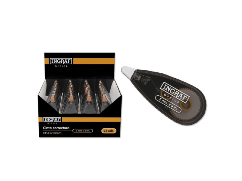 CORRECTOR INGRAF CINTA 5 MM x 8 M 325760 MINI/