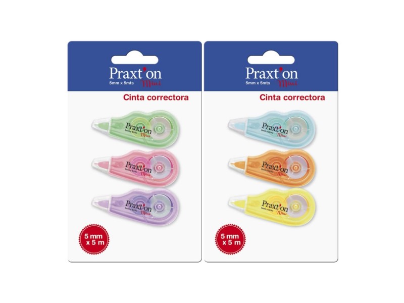CORRECTOR PRAXTON  5 MMx 5 M CINTA MINI BLISTER/3