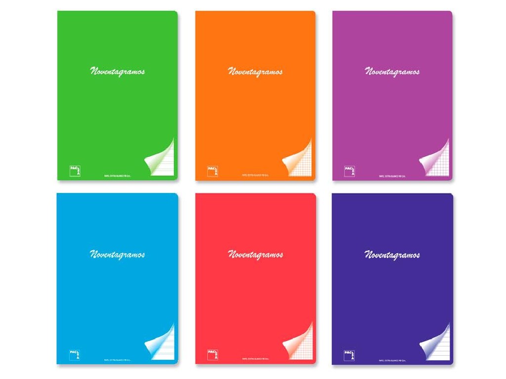 CUADERNO 48 H. A-4 PACSA 2 RAYAS 3,5 MM 20083