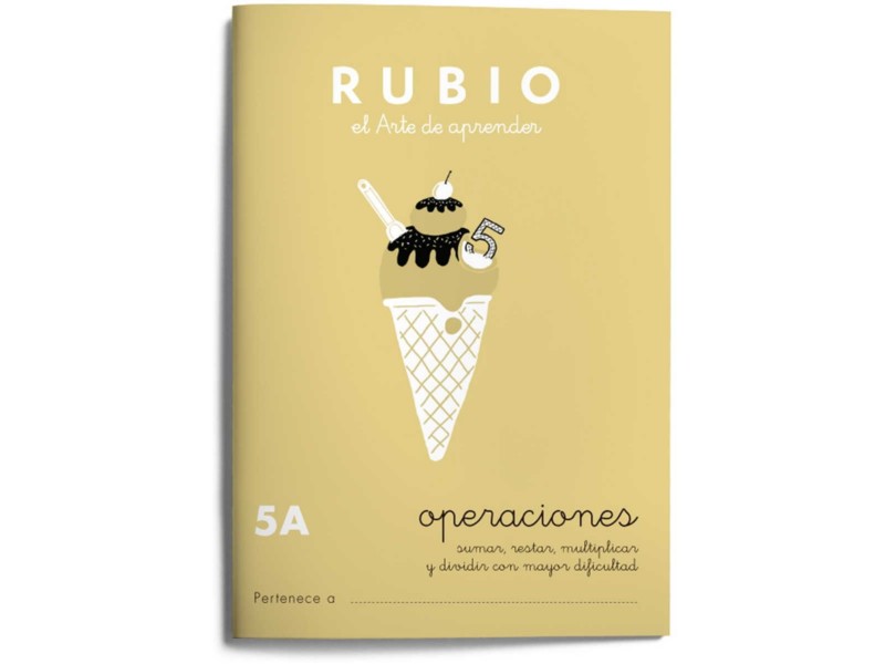 CUENTAS RUBIO ESCOLAR  5A /
