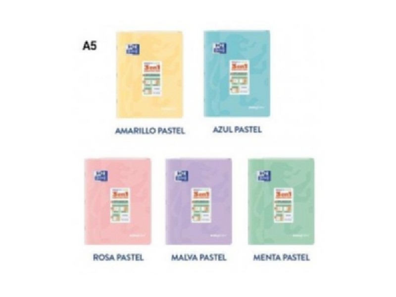 CUADERNO 48 H. 4º OXFORD PLASTICO 4x4MM 400172933