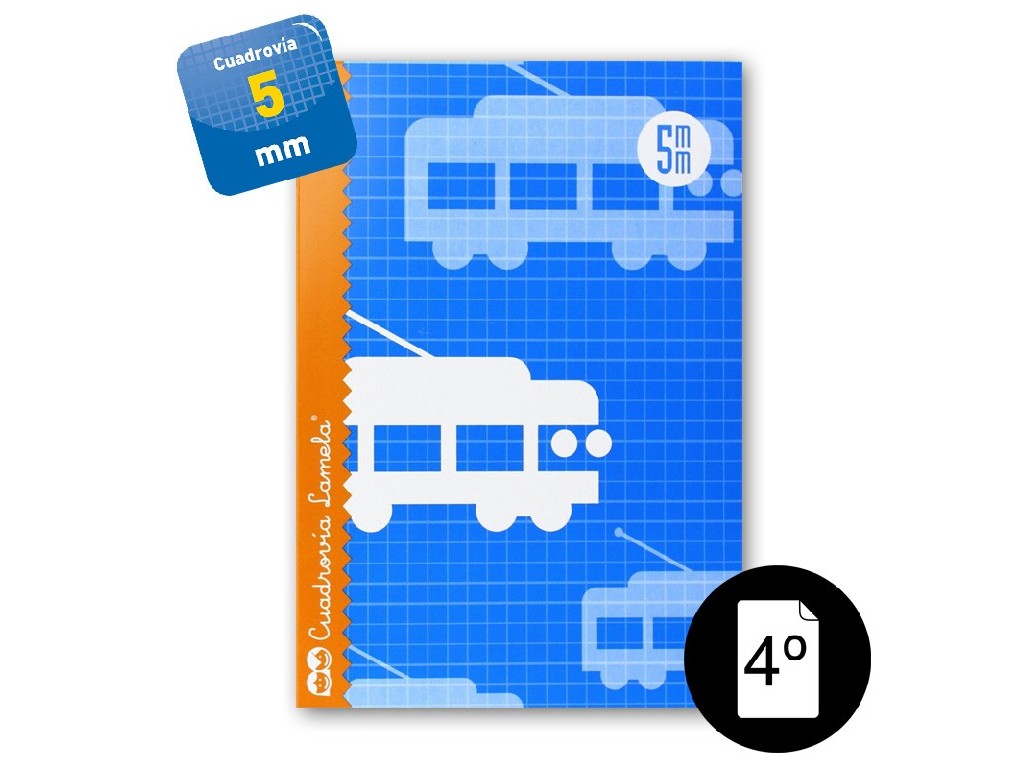 CUADERNO LAMELA 4º 16 H 5 MM 05005