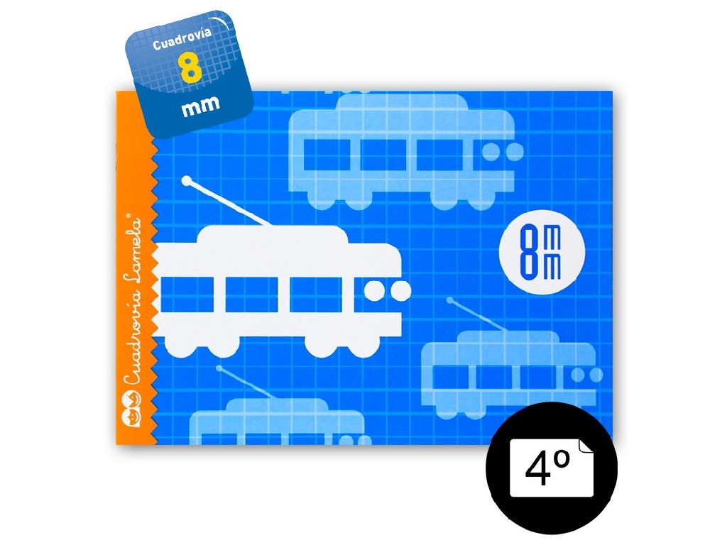 CUADERNO LAMELA 4º 16 H 8 MM APDO. 05008