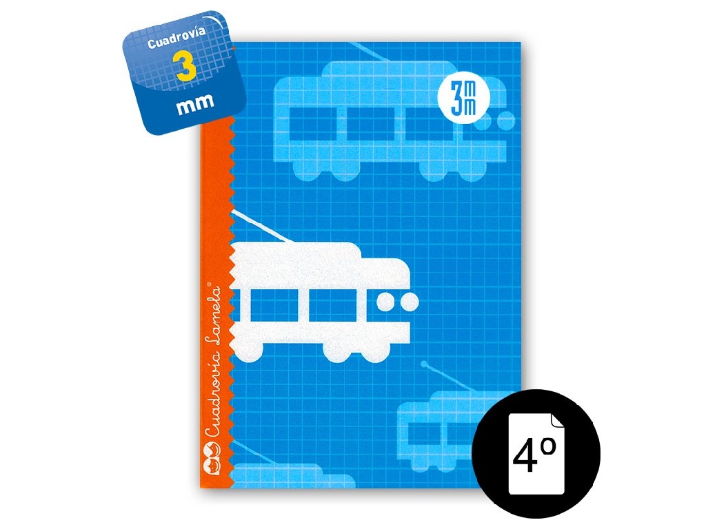 CUADERNO LAMELA 4º 30 H 3 MM 06003