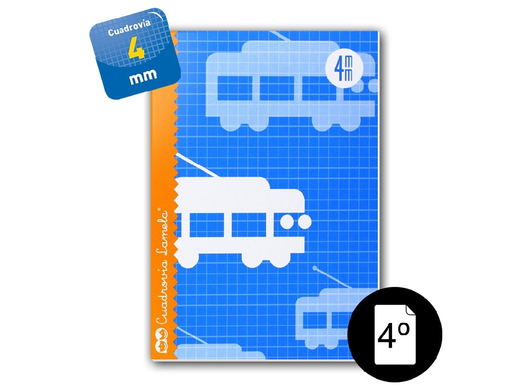 CUADERNO LAMELA 4º 30 H 4 MM 06004