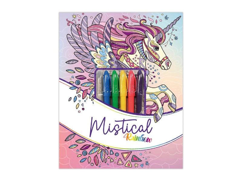 COLOREA SALDAÑA RAINBOW SET UNICORNIO CCA057-1