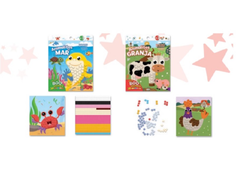 STICKERS SALDAÑA  800 MOSAICO STICKERS CAD229