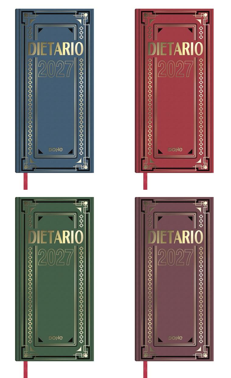DIETARIO DOHE 2027 2/3 Fº 1 D/P COLOR SURTIDOS