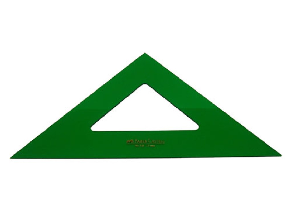 ESCUADRA TECNICA VERDE FABER 16º 566-16