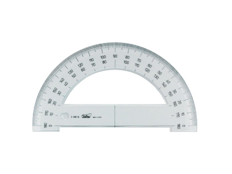 SEMICIRCULO CRISTAL 15 CM SAFTA 430915