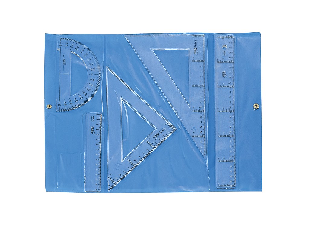 ESTUCHE DIBUJO SAFTA 940001 30 CM. REGLAS
