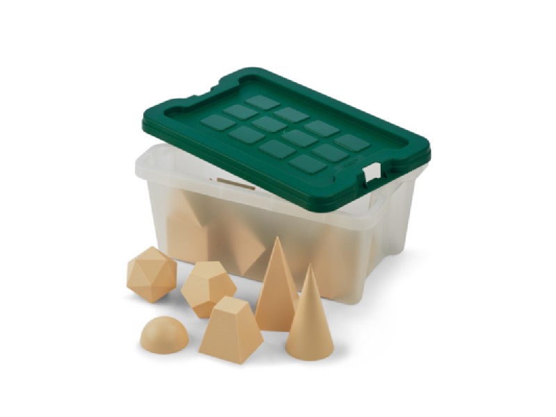 CUERPOS GEOMETRICOS FAJEDA 811 PLASTICO 15 PIEZAS