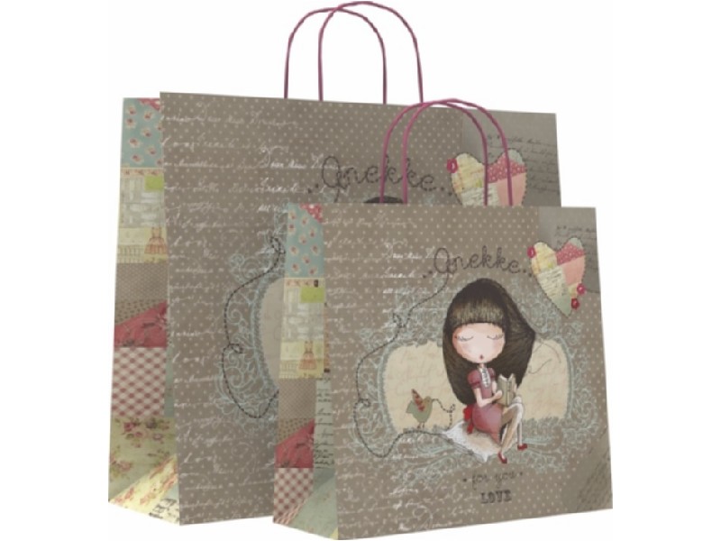 BOLSA PAPEL KRAFT ANEKKE 35x31 CM 2052 unidad*