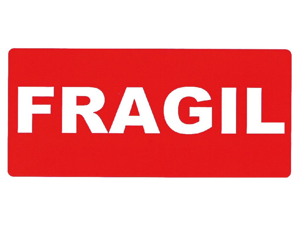 ETIQUETAS FRAGIL ROLLO/200 APLI REF. 296