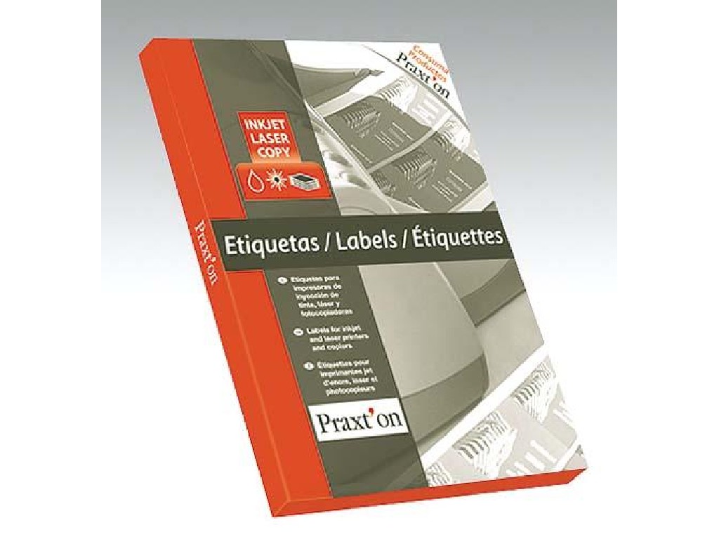 ETIQUETAS I.L.C. PRAXTON 105,0x 35,0 8712 C/100 H
