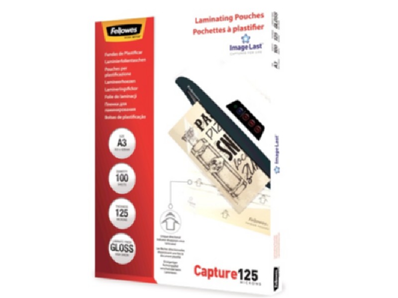 FUNDA PLASTIFICAR 303x426=A-3 125 MC FELLOWES 5307