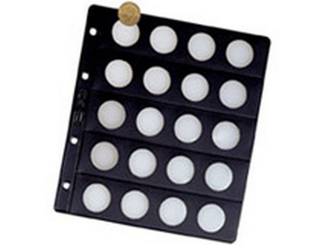 FUNDA MONEDAS 18 MM. 48-MONEDAS PARDO 754