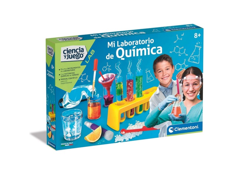 JUEGO CLEMENTONI 55287 LABORATORIO DE QUÍMICA