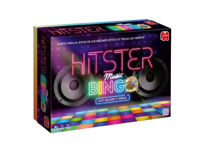 JUEGO JUMBO HITSTER MUSIC BINGO 1110100359