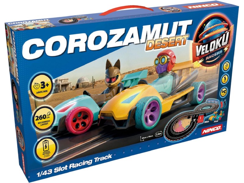 JUEGO NINCO CIRCUITO RACERS DESIERTO 91020
