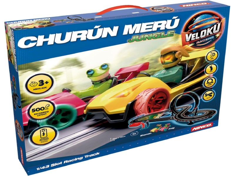 JUEGO NINCO CIRCUITO RACERS JUNGLA CHURUN 91022