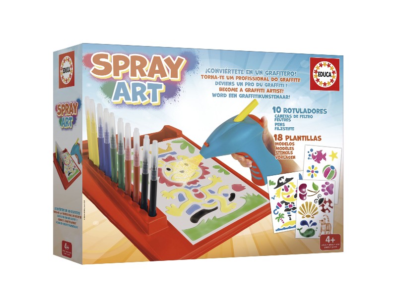 JUEGO EDUCA 20132 SPRAY ART GRAFFITI