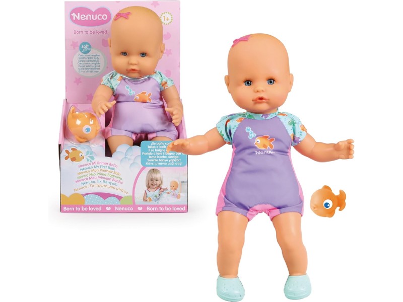 MUÑECO NENUCO MI PRIMER BAÑO NFN88000