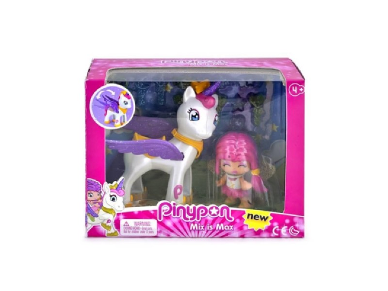 MUÑECO PINYPON CON UNICORNIO 700014082