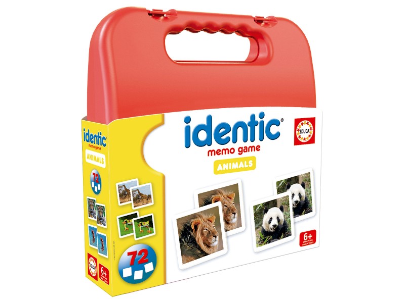 JUEGO EDUCA 20317 IDENTIC 72 CARTAS ANIMALS
