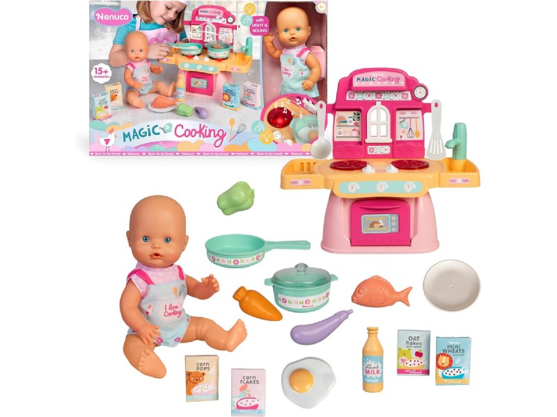 MUÑECO NENUCO MAGIC COOKING NFNE3000