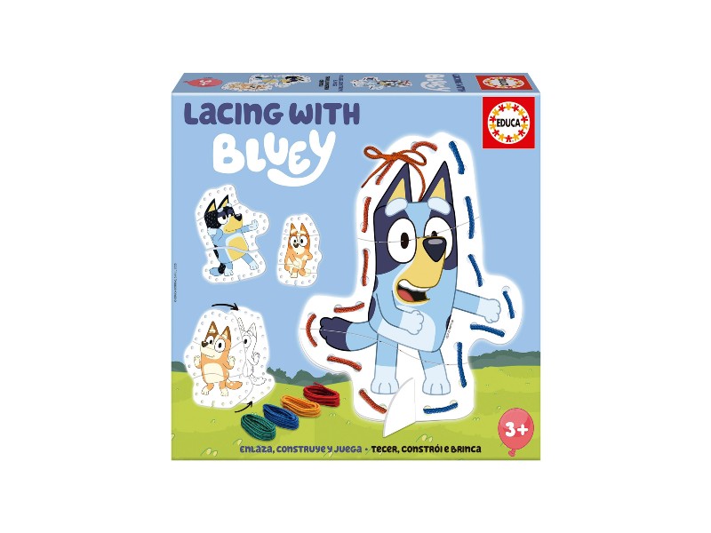 JUEGO EDUCA 20399 LACING WITH BLUEY