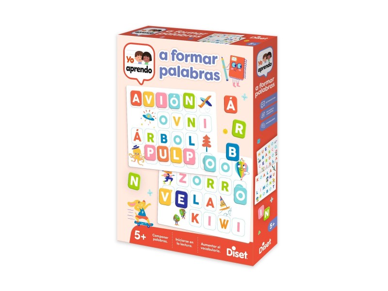 JUEGO DISET YO APRENDO FORMAR PALABRAS 1120200321