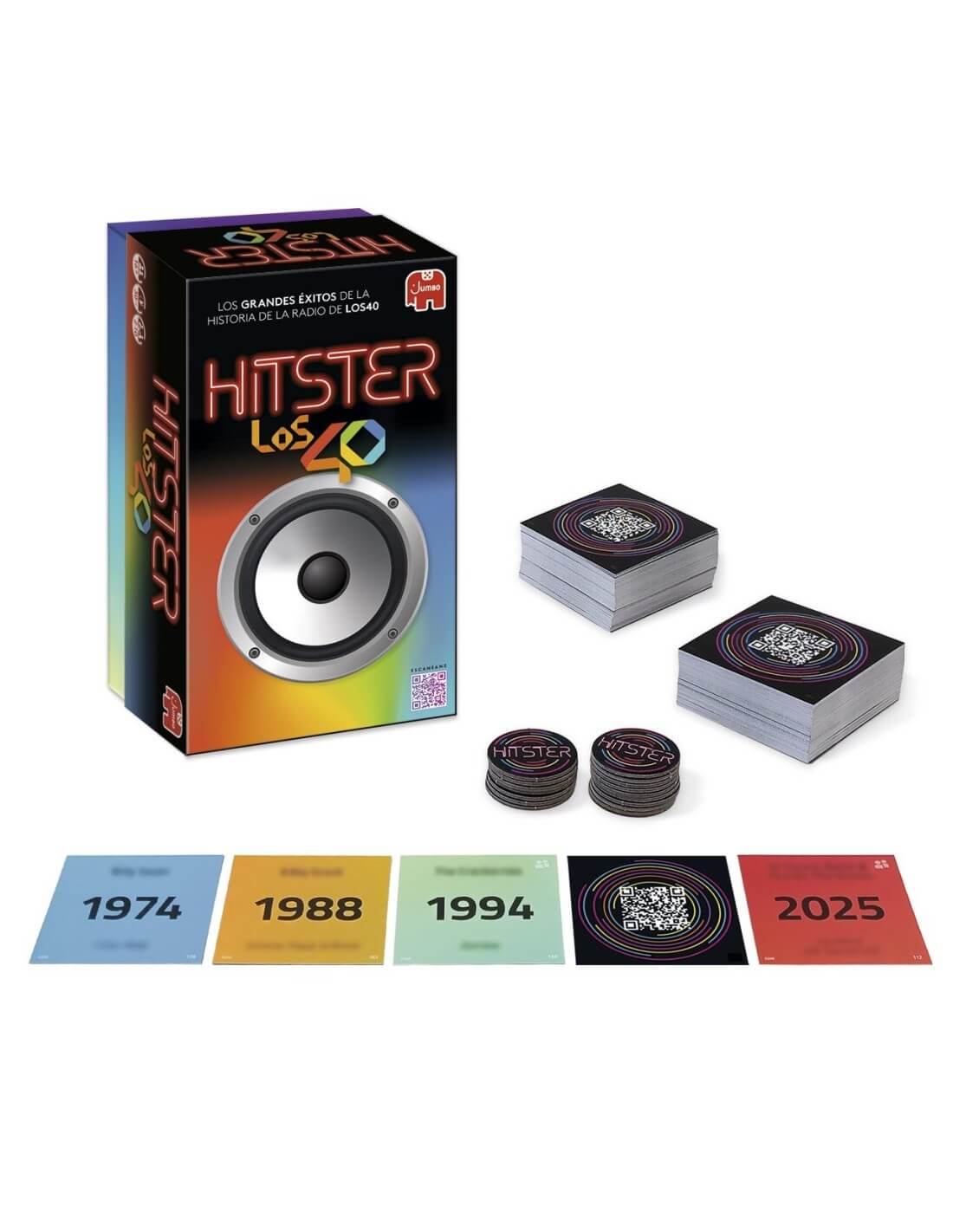 JUEGO JUMBO HITSTER LOS 40 1110100994
