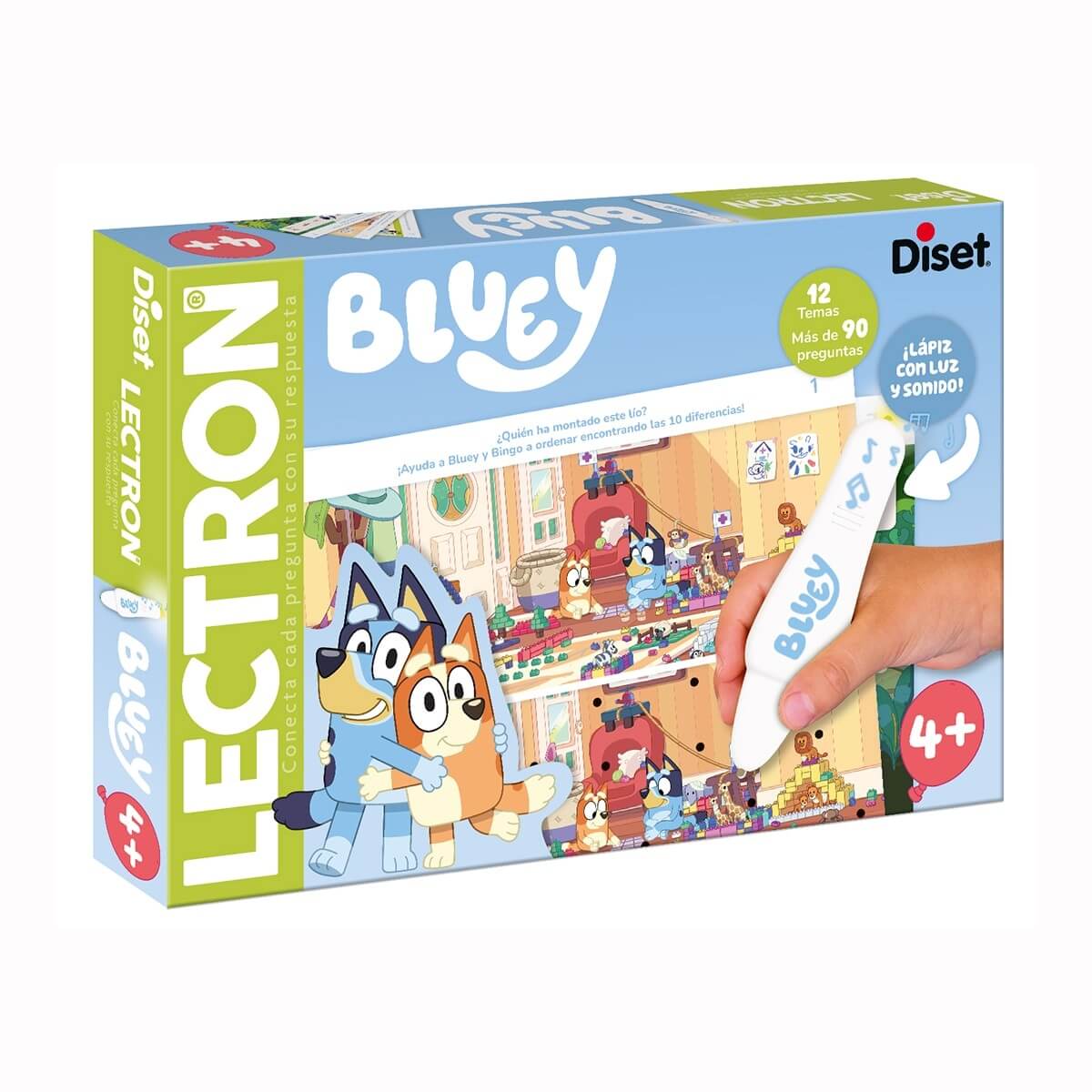 JUEGO DISET LECTRON BLUEY 12 TEMAS 1120200333