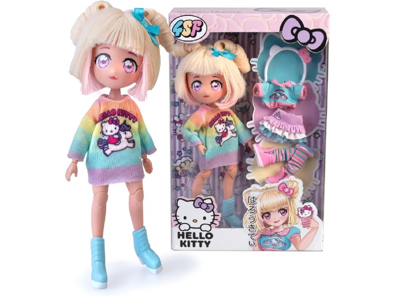 MUÑECA HELLO KITTY FASHION UNICORN HKTF2000
