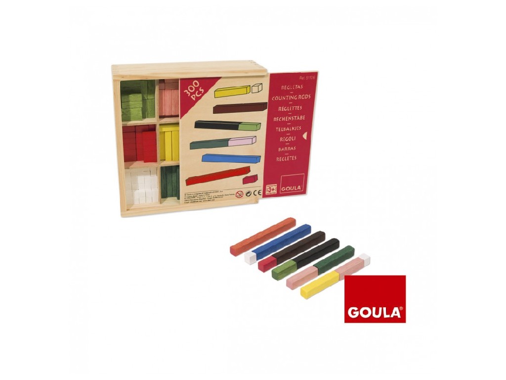 JUEGO GOULA REGLETAS EN CAJA 51106