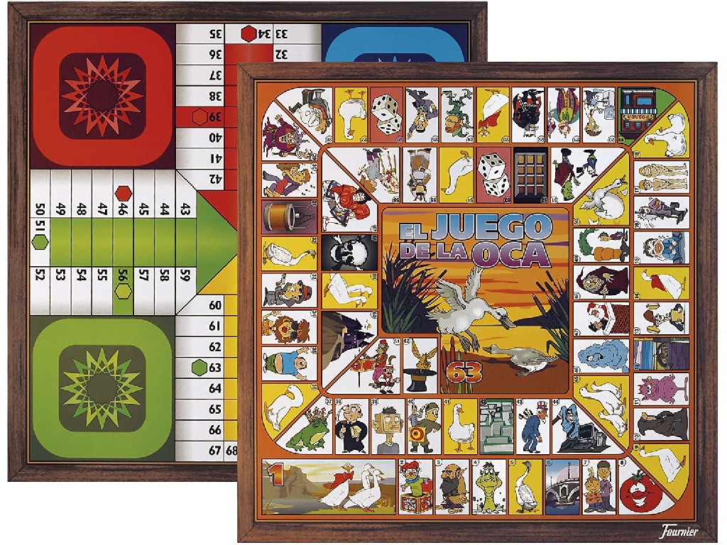 PARCHIS+OCA CON FICHAS 4 JUGADOR FOURNIER 29471