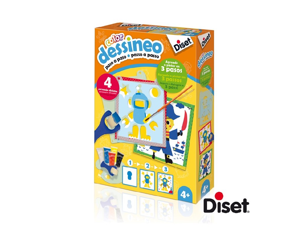 JUEGO DISET DESSINEO APRENDE PINTAR PERSONA 61014