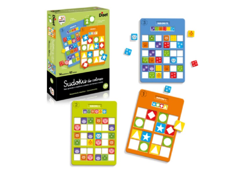 JUEGO DISET SUDOKU COLORS 68969