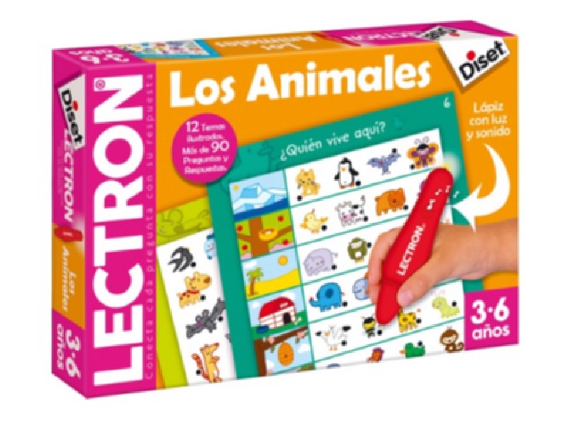 JUEGO DISET LECTRON LOS ANIMALES 63883